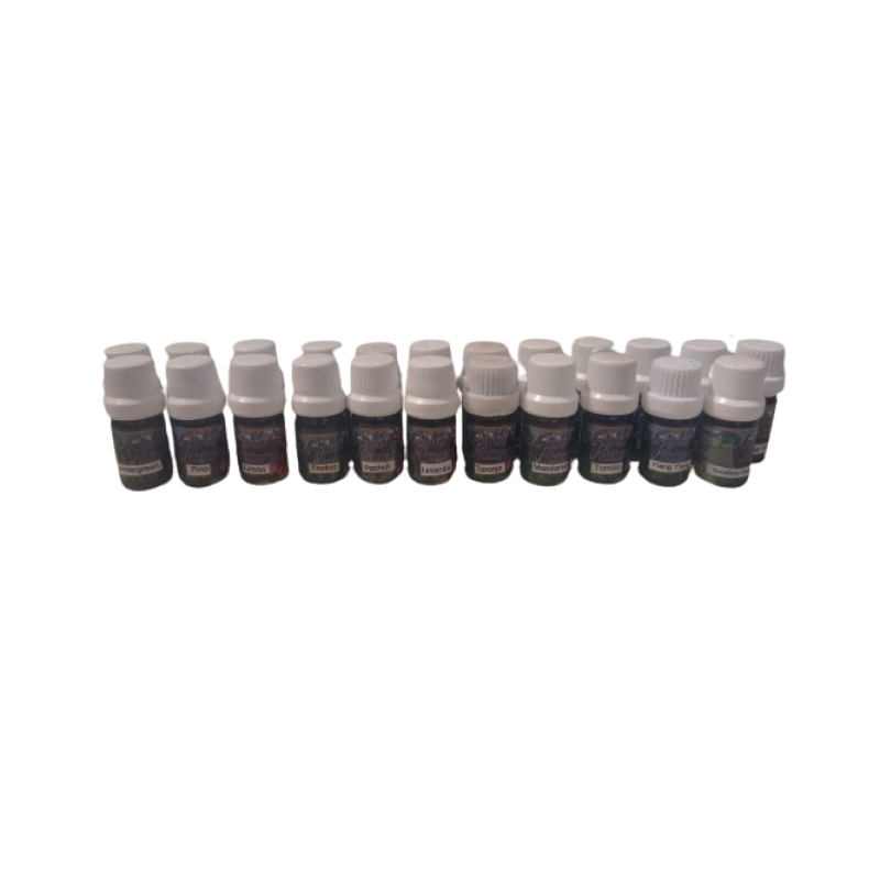 KIT DE ACEITES ESENCIALES (25 ACEITES DE DIFERENTES AROMAS ) 10ML