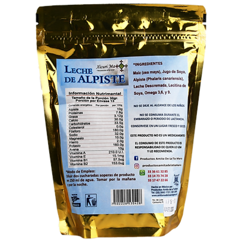 Leche de Alpiste