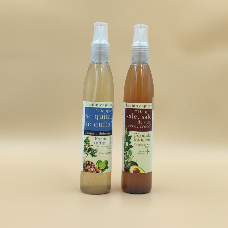 Loción Capilar "De que Sale, Sale, de que Crece, Crece"